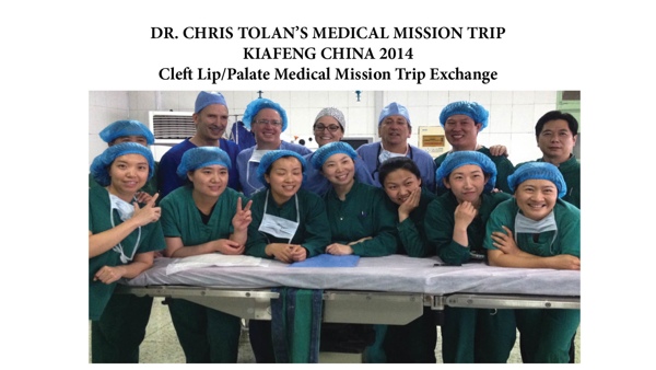 Photos from Dr. Chris Tolan's medical mission trip in Kiafeng China 2014